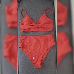 Cupshe High Waisted Bikini